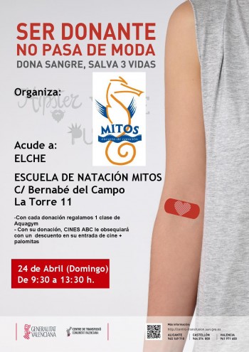 ELCHE CLUB NATACIÓN MITOS 24-4-16