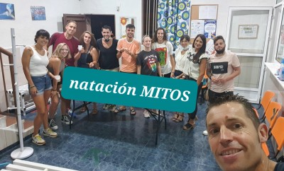 Cartel natación mitos